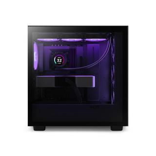 Obudowa H7 Elite RGB z oknem Czarna