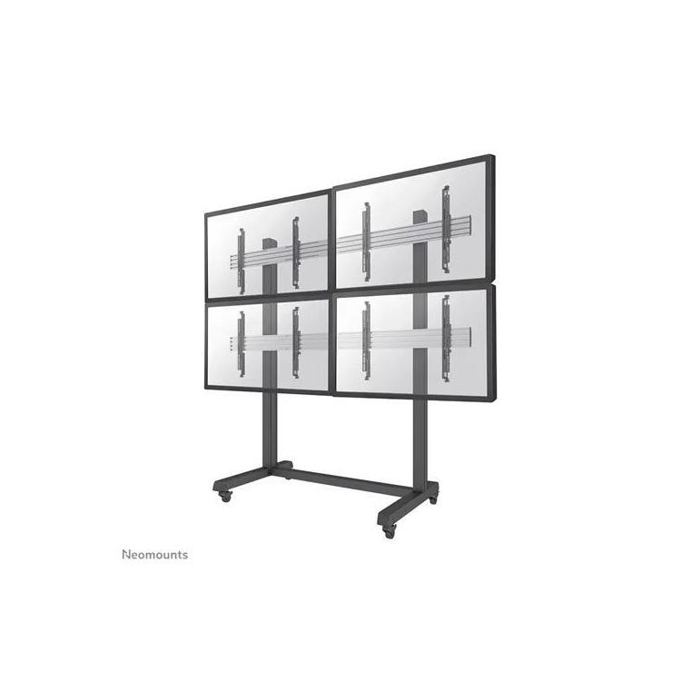 Stojak podłogowy na dwa ekrany Neomounts PRO NMPRO-M21 32"-55" max 30 kg max VESA 600x400 Czarny