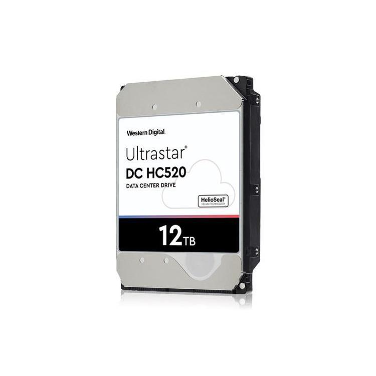 Dysk Western Digital Ultrastar DC HC520 He12 12TB 3,5" 7200 256MB SATA III 512e ISE HUH721212ALE604