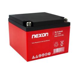 Akumulator żelowy Nexon TN-GEL 12V 28Ah long life (12l) -...