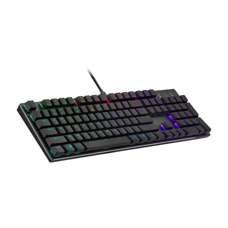 Klawiatura SK652 podświetlenie RGB Low profile switch blue