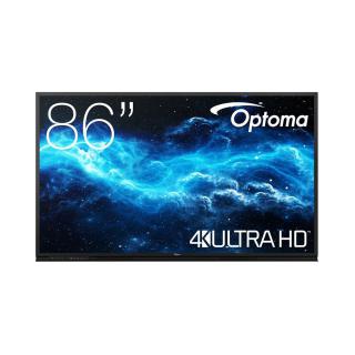 Optoma Monitor interaktywny 86 cali 3862RK INFRARED,40pkt,4K,2x20W,USB-C,WIFI+BT,Android13