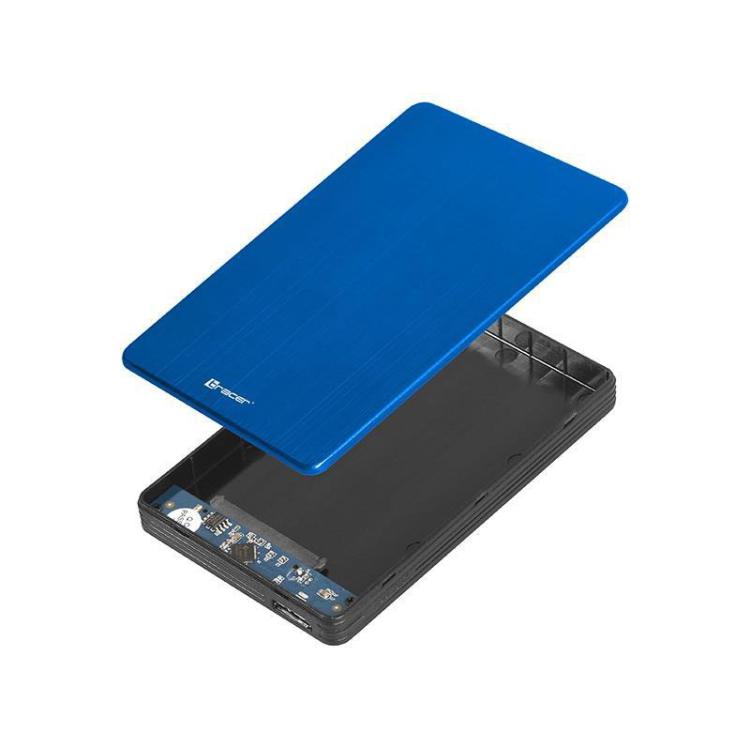 Obudowa na dysk Tracer USB 3.0 HDD/SSD 2.5'' SATA 724 AL niebieska