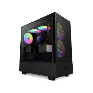 Obudowa H5 Flow RGB z oknem Czarna