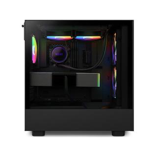 Obudowa H5 Flow RGB z oknem Czarna