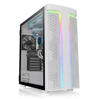 Obudowa - H590 Snow Tempered Glass ARGB podświetlenie LED...