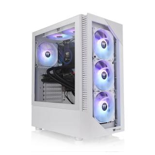 Obudowa - View 200 ARGB3 Tempered Glass - Snow