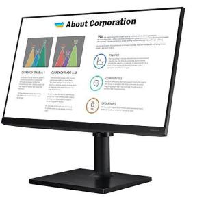 Monitor 27 cali T450FZ IPS 1920x1080 FHD 16:9 2xHDMI 1xDP 2xUSB 2.0 5ms 75Hz HAS+PIV głośniki płaski 3YOn-Site