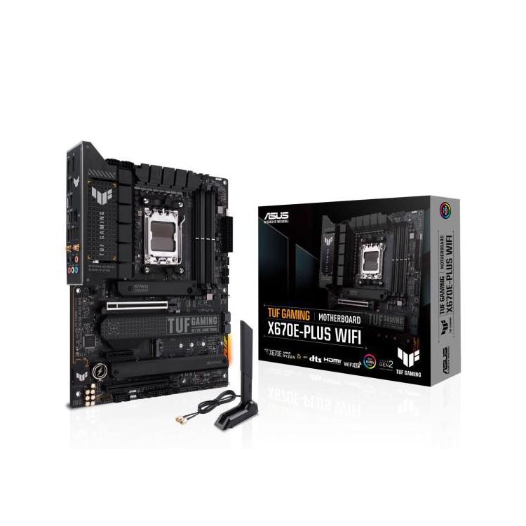 Płyta główna TUF GAMING X670E-PLUS WIFI AM5 4DDR5 ATX HDMI