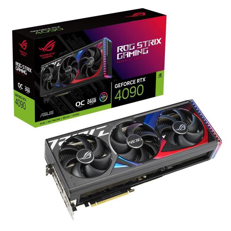 Karta graficzna GeForce RTX 4090 ROG STRIX OC 24GB GDDR6X 384bit 3DP