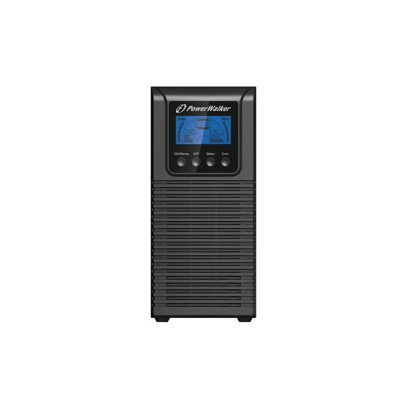 Zasilacz awaryjny UPS Power Walker On-Line 1000VA TGS 3x IEC OUT, USB/RS-232, LCD, Tower, Epo