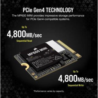 Dysk SSD 1TB MP600 MINI 4800/4800 MB/s PCIe Gen 4.0 x4 M.2 2230