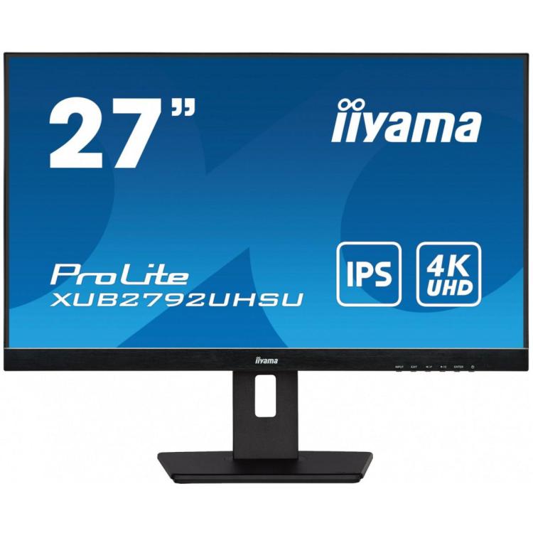 Monitor 27 cali XUB2792UHSU-B5 4K,IPS,DVI,DP,HDMI,PIP,250cd,USB3.0