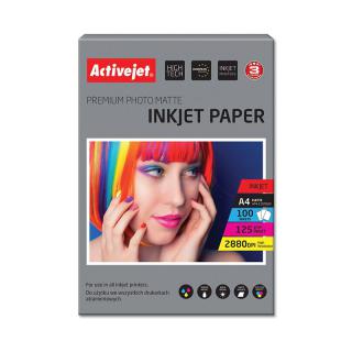 Activejet AP4-125M100 Papier fotograficzny matowy (A4 100...