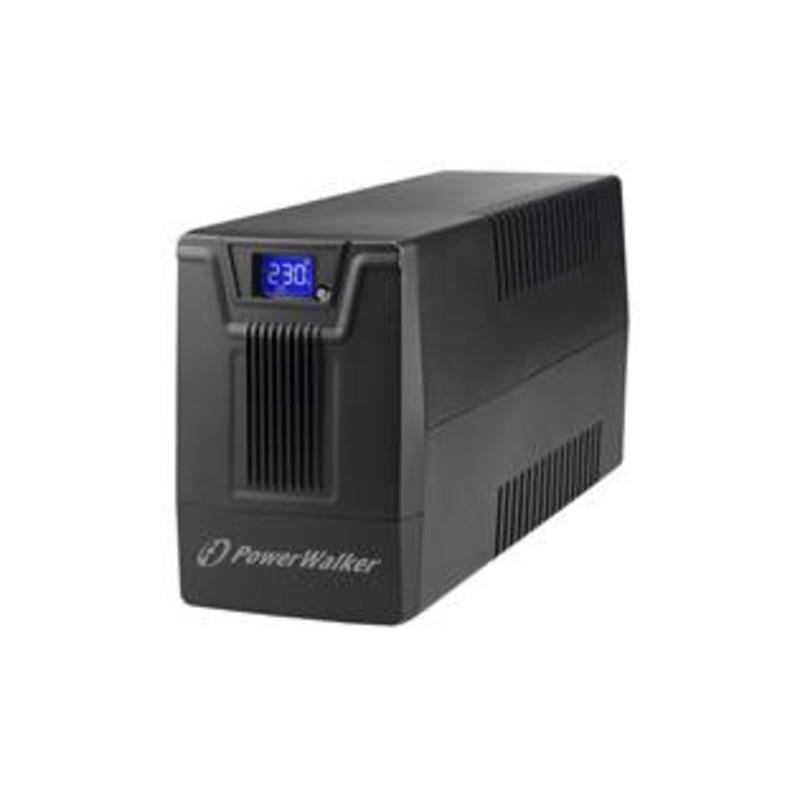 Zasilacz awaryjny UPS Power Walker Line-Interactive 1000VA SCL 4x Schuko 230V RJ11/45 In/Out USB LCD