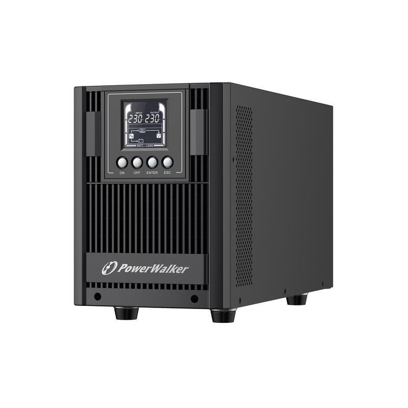 Zasilacz awaryjny UPS Power Walker On-Line 2000VA AT 4x FR Out, USB/RS-232, LCD, Tower, EPO