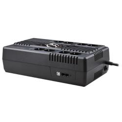 Zasilacz awaryjny UPS Power Walker Line-Interactive 1000VA MS 8x FR, RJ45 In/Out, USB HID, USB Ładowarka