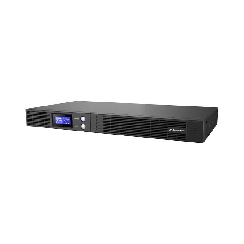 Zasilacz awaryjny UPS Power Walker Line-Interactive 500VA 1RU 4x IEC Out, USB HID/RS-232, Rack 19"