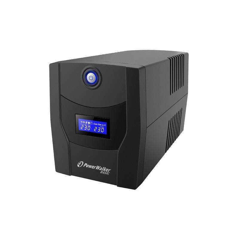 Zasilacz awaryjny UPS Power Walker Line-Interactive 1500VA STL FR 4xPL USB RJ11/45 In/Out