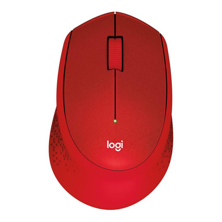 Mysz Logitech M330 910-004911 (optyczna 1000 DPI kolor czerwony)