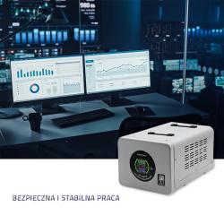 Stabilizator napięcia AVR Qoltec 10000VA