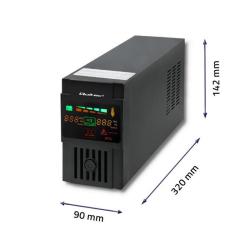 Zasilacz awaryjny UPS Qoltec MONOLITH 800VA | 480W | LCD | USB