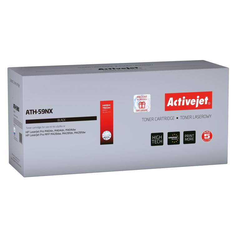 Activejet ATH 59NX Toner (Zamiennik HP 59X CF259X Supreme 10000 stron czarny) Z chipem, Zalecamy wyłączenie aktualizacji