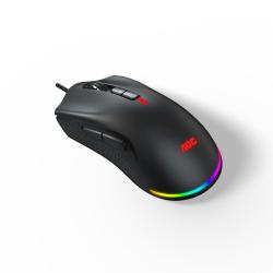 Mysz przewodowa AOC GM530B Pixart 3389 RGB 16000 DPI czarna