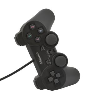 Gamepad przewodowy Msonic USB z funkcją wibracji MN3329BK czarny