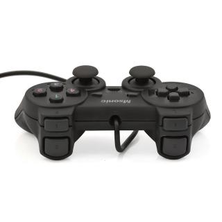 Gamepad przewodowy Msonic USB z funkcją wibracji MN3329BK czarny