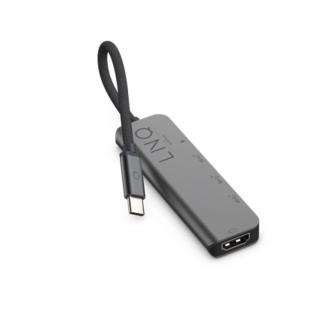 Wieloportowy Hub 5w1 HDMI 4K,2xUSB-A 3.2,USB-C 3.2,USB-C...