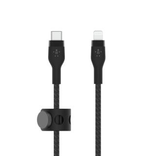 Kabel BoostCharge USB-C/Lightning Silikonowy w oplocie 1m...