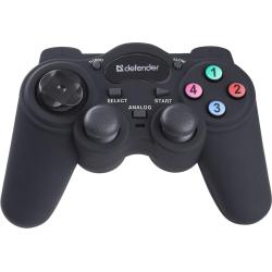 Gamepad przewodowy Defender GAME RACER, tryb turbo, efekt...