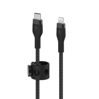 Kabel BoostCharge USB-C/Lightning Silikonowy w oplocie 1m...