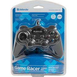 Gamepad przewodowy Defender GAME RACER, tryb turbo, efekt...