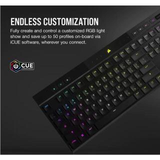 Klawiatura K100 RGB Air Wireless Ultra Thin Cherry MX