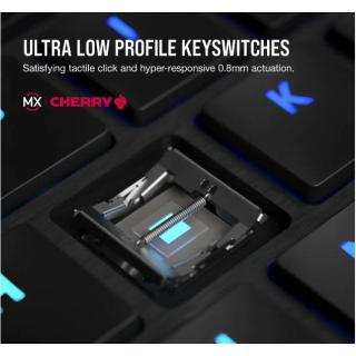 Klawiatura K100 RGB Air Wireless Ultra Thin Cherry MX