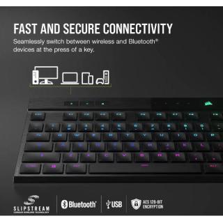 Klawiatura K100 RGB Air Wireless Ultra Thin Cherry MX