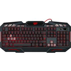 Klawiatura przewodowa Defender DOOM KEEPER GK-100DL podświetlana gaming+gra Star Conflict