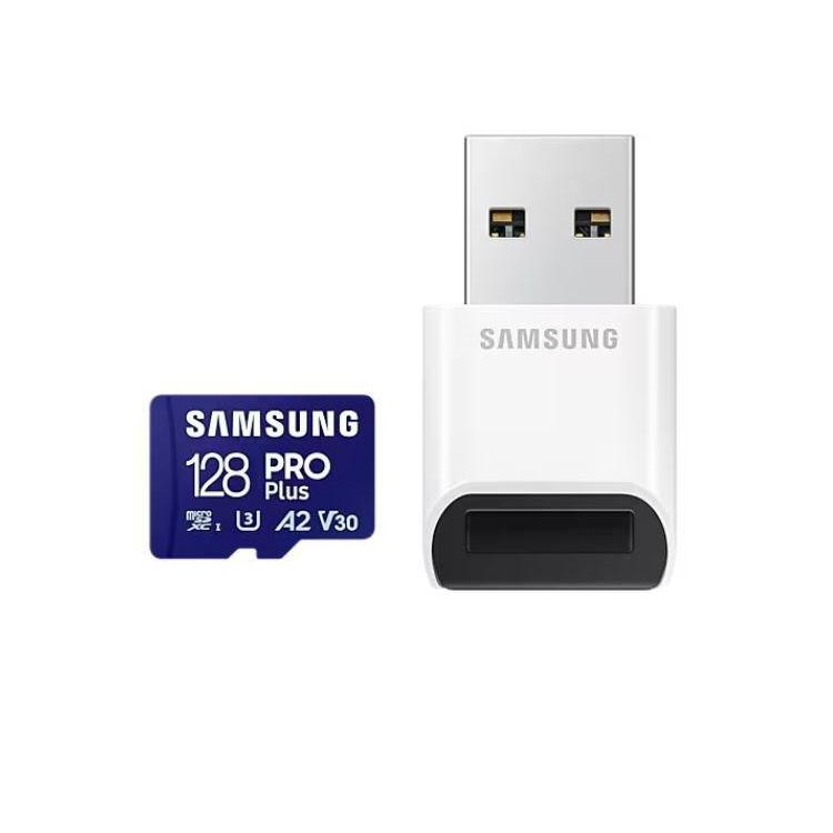 Karta pamięci microSD PRO Plus MB-MD128SB/WW 128GB + czytnik