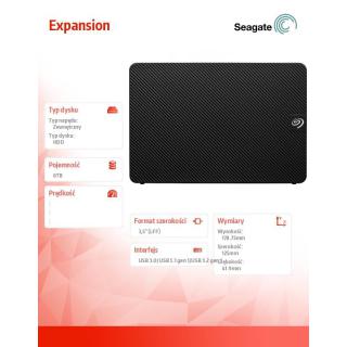 Dysk zewnętrzny Expansion 6TB 3,5 STKP6000400 czarny