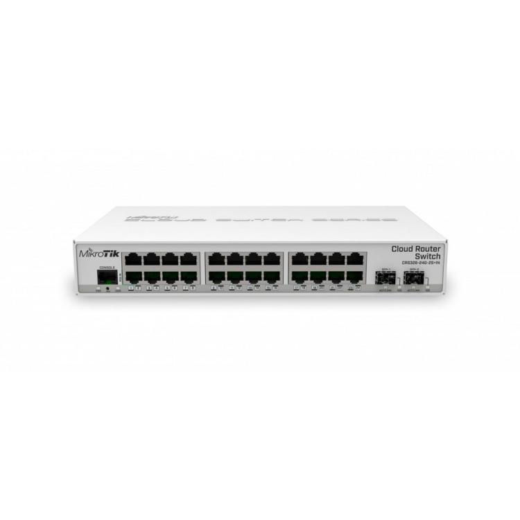 Przełącznik 24xGbE 2xSFP+ CRS326-24G-2S+IN