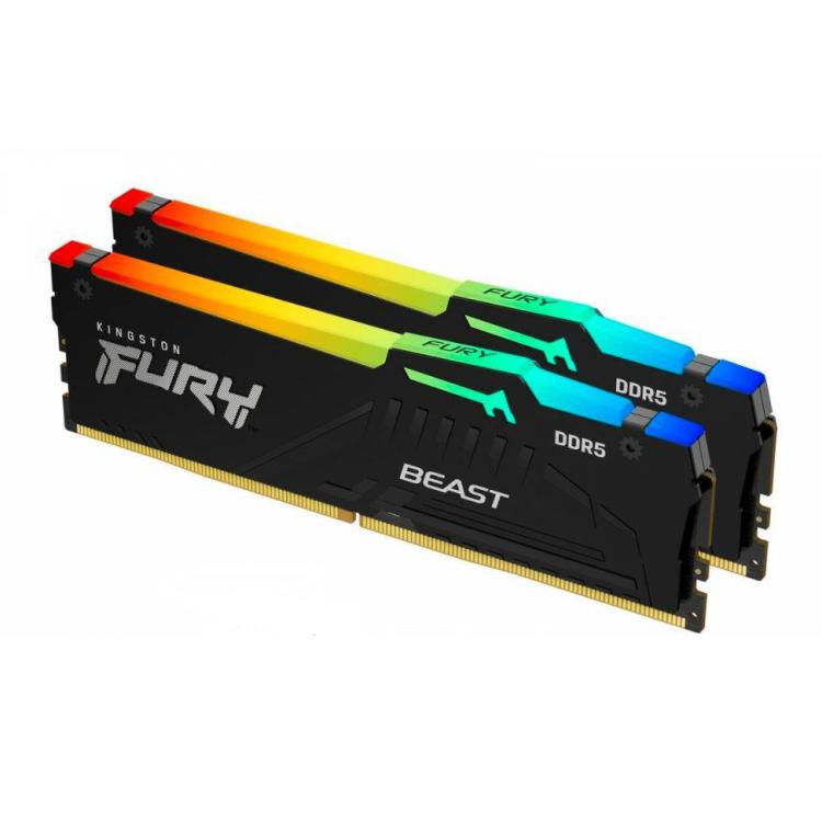 Pamięć DDR5 Fury Renegade RGB 32GB(216GB)/6400 CL32