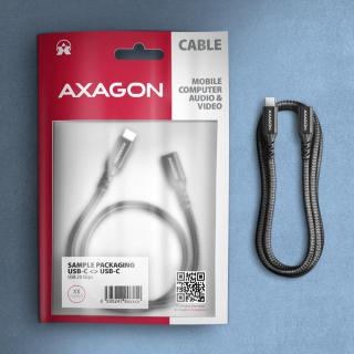 BUCM32-CF10AB Kabel przedłużacz Gen2 USB-C - USB-C, 1m, 5A, 20Gbps, PD 240W, oplot