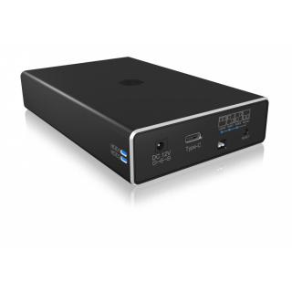 Obudowa IB-RD2253-C31 zew. Raid dla 2,5 SATA HDD na USB 3.2 Gen 2, RAID 0,1, SINGLE, LARGE