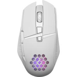 Mysz bezprzewodowa Defender GLORY GM-514 optyczna 3200dpi biała RGB AKUMULATOR 7 przycisków Gaming