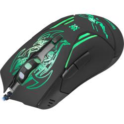 Mysz przewodowa Defender BIONIC GM-250L 3200dpi 6P + podkładka Gaming + GRA