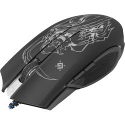 Mysz przewodowa Defender GHOST GM-190L 3200dpi 6P + podkładka Gaming + GRA