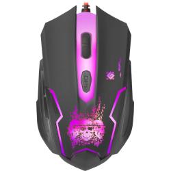 Mysz przewodowa Defender SKULL GM-180L 3200dpi 6P + podkładka Gaming + GRA