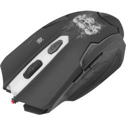 Mysz przewodowa Defender SKULL GM-180L 3200dpi 6P + podkładka Gaming + GRA